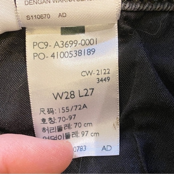 Levi’s 28 (US 6/7) Mom Jeans Silver Tab Gray High Rise Women’s Stretch Tapered - Picture 8 of 12